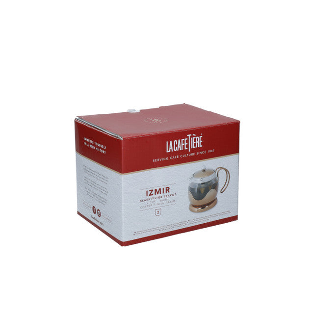 Glass and Copper Tea Infuser, 2-cup