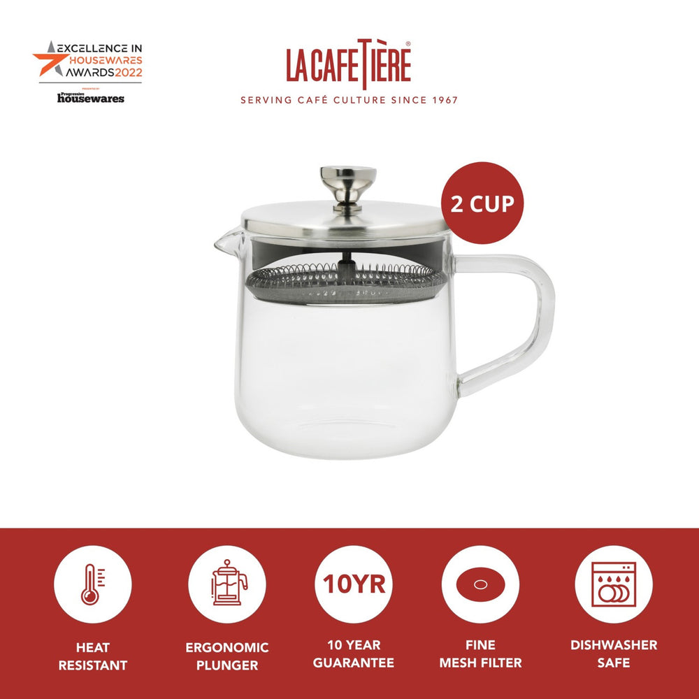 La Cafetière Glass Teapot